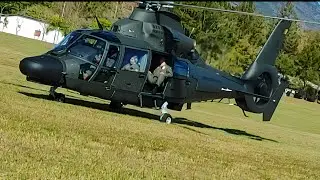 OLHA S&Oacute; PESSOAL VERD&Atilde;O DE VOLTA V&Ocirc;O AP&Oacute;S MANUTEN&Ccedil;&Atilde;O AS365-K2-PANTHER-HM-1(EB2014)#avia&ccedil;&atilde;o