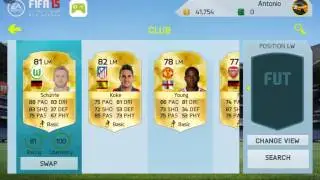Bundesliga Squad Builder - Fifa 16!!!