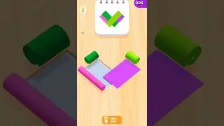 Color Roll 3D 185 #trending #viralvideo #puzzlegame #relaxing #satisfying #shorts #like #level #yt