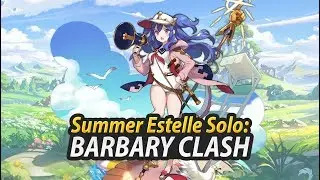 【Dragalia Lost】S!Estelle Expert Solo &ndash; Raid Battle: Barbary Clash