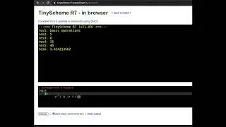 Scheme language brief intro