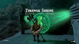 How to Complete Timawak Shrine (Against the Flow) in Zelda: Tears of The Kingdom | Lava Boat