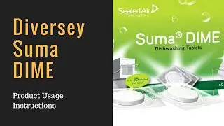 Diversey Suma DIME Usage Instruction