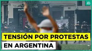 Violentas protestas en Argentina por reforma laboral: Disminuye indemnizaci&oacute;n por despidos