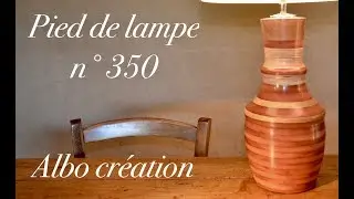TOURNAGE PIED DE LAMPE 350