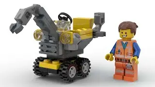 Lego 30529 Mini Master-Building Emmet Speed Build LDD by PLegoBB