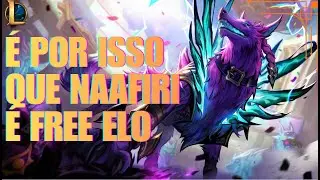 NAAFIRI FREE ELO NA NOVA SEASON DO LOL | RUMO AO DIAMANTE EPISÓDIO 07