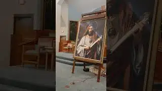 st.Jude arm relic at st Catherine laboure Catholic Church April 2024