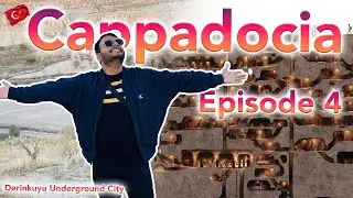 Exploring Derinkuyu Underground City for First Time (Deaf Traveler Experience) Cappadocia,Episode 4