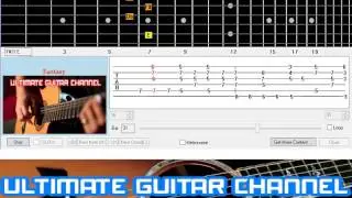 [Guitar Solo Tab] Fantasy (Groovy Eartch,Wind And Fire)