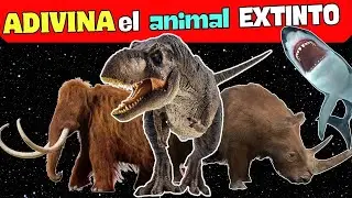 🦖🦈🦜 Adivina Los ANIMALES Extintos: Quiz /Trivia 🦖🦈 &iexcl;15 Animales que No Creer&aacute;s que Existieron! 🌍✨