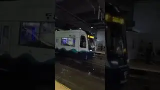 Sound Transit Link Light Rail Test Tram Seattle Tunnel