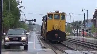 **SUPER RARE**Railfanning the CSX A-Line: W015+CSX4848+MAC leads Monster Q410+P090 with killer K5LA!