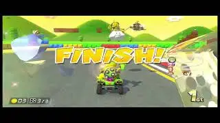 Mario Kart 8 Deluxe Wave 6 Booster course pass Turnip cup #ultrawidescreengaming