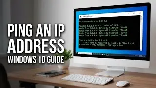 How to Ping an IP address in windows 10