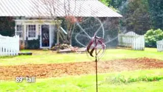 Bronze-Finish Water-Powered Hydro Spinner (47M1198) from Evergreen Garden
