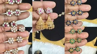 Impon/Panchalogha new trending Jimmki, Impon Diamond replica stud