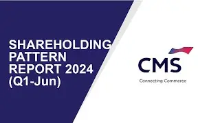 CMS Info Shareholding Pattern | Q1-Jun Report 2024 | Shareholders Latest Updates