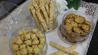 تشكيلة مملحات بعجين واحد و نكهات مختلفة غاية في اللذة