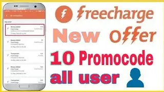 Freecharge New 10 Promo code !! December Months 2018