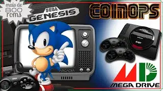 Megadrive no CoinOps NEXT - Arcade e Consoles: com mais de 800 roms na sua multijogos