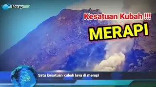 #2021 #Erupsi #Merapi Berita terkini :  Satu kesatuan kubah lava