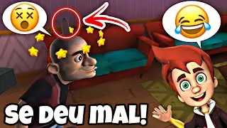 O INVASOR SE DEU MAL DESSA VEZ! GAMEPLAY SCARY ROBBER PETER GAMES
