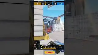 FlameZ Clutch 4K - Vertigo - Vitality vs FaZe - ESL Pro League Season 19 - CS2