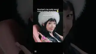 Eunchae's rap really sound crazy in every language😭#lesserafim #crazy  #kpop #rap #korean #fyp