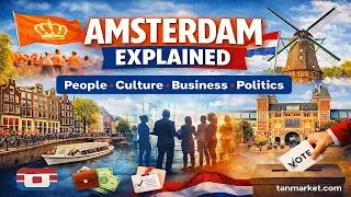 Amsterdam Netherlands: People, Culture, Business, Tourism, and Politics of a Global City 🇳🇱