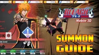 Bleach Mobile 3D Summon Guide/Regular,Limited,Theme Banners|Bleach Mobile 3D