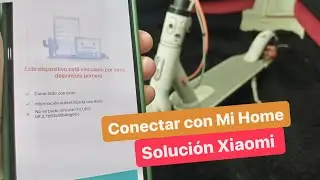 Xiaomi scooter solution THIS DEVICE IS LINKED TO ANOTHER SCOOTER (step by step)