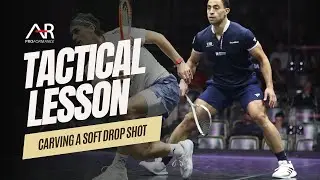 PSA Squash - Carving a Soft Drop Shot