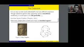 January 25th: The Toeplitz Conjecture by Maitreyo Bhattacharjee (IACS, Kolkata)