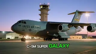 MILITARY CARGO PLANE Lockheed C 5M Super Galaxy