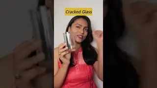 Must try DIY flower vase with cracked glass 😳😇 #shorts