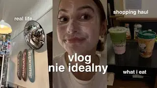 Vlog nie idealny | co jem po świętach, haul, szkoła, znajomi i ja