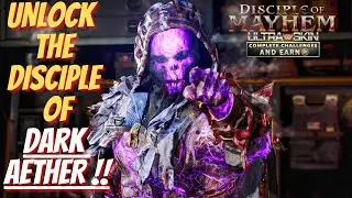 Unlocking The DISICPLE OF DARK AETHER ULTRA SKIN (Weaver DISCIPLE OF MAYHEM BOCW/WARZONE)