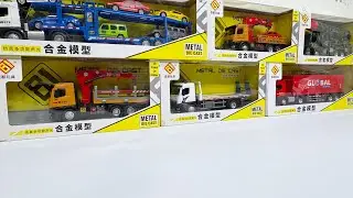 Satisfying Diecast Toy Truck Unboxing & Review | Super Detailed Miniature Truck