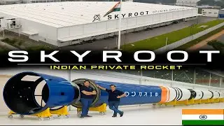 Inside 1st Private Rocket Factory in INDIA . SKYROOT Aerospace Factory Tour #isro #skyrootaerospace