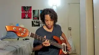 Bauhaus - In The Flat Field (BASS COVER)