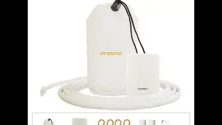 Ruban LED lumineux Simpome : &eacute;tanche, aimant&eacute; avec batterie de 6000 mAh