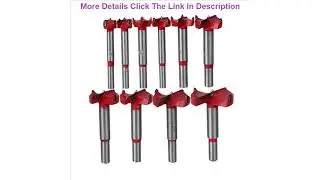Top 10Pcs Professional Forstner Drill Bit Set Woodworking Hole Saw Wood Cutter  Alloy Steel Wood Dr