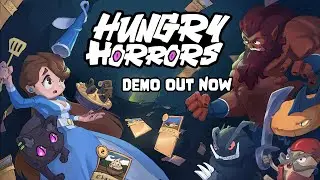 Hungry Horrors: Feeding MONSTERS with CARDS! (Demo Gameplay)