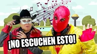 Maskarin escucha muscia grosera | Maskarin canta canciones groseras | Manito y Maskarin