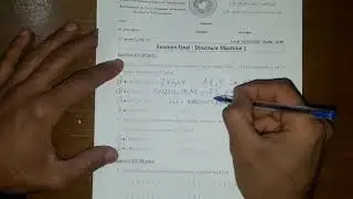 Structure Machine1 - Exam 2019 P01