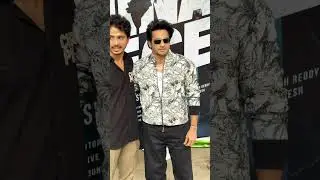Actors Surya Srinivas and Nihal Kodhaty at #chinapiece movie teaser launch event #tollywoodnews #tfi
