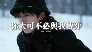 宋佳野 - 你大可不必與我博弈『你何必 自導自演 這苦情戲，我舉手投降 讓你贏個徹底，踐踏我毫無保留的真心，還假裝 受盡委屈。』【動態歌詞MV】