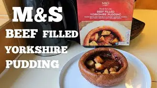 Yellow Sticker M&S BEEF FILLED YORKSHIRE PUDDING Food Review