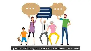 Русскоязычная версия анимации консультации по земельному участку Hywel Dda New Hospital Site